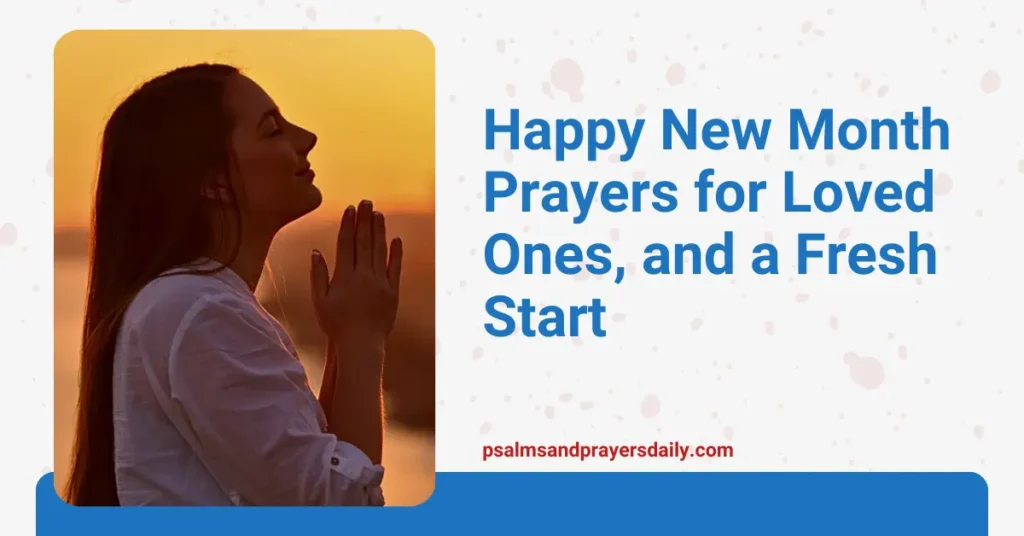 Happy new month prayers