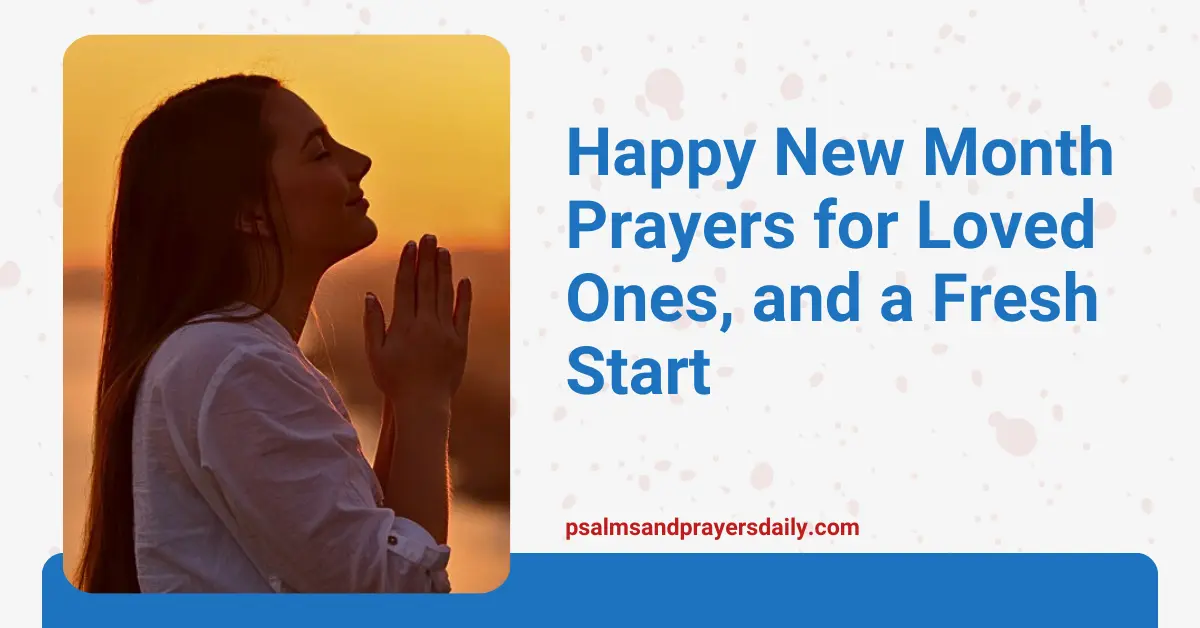 Happy new month prayers