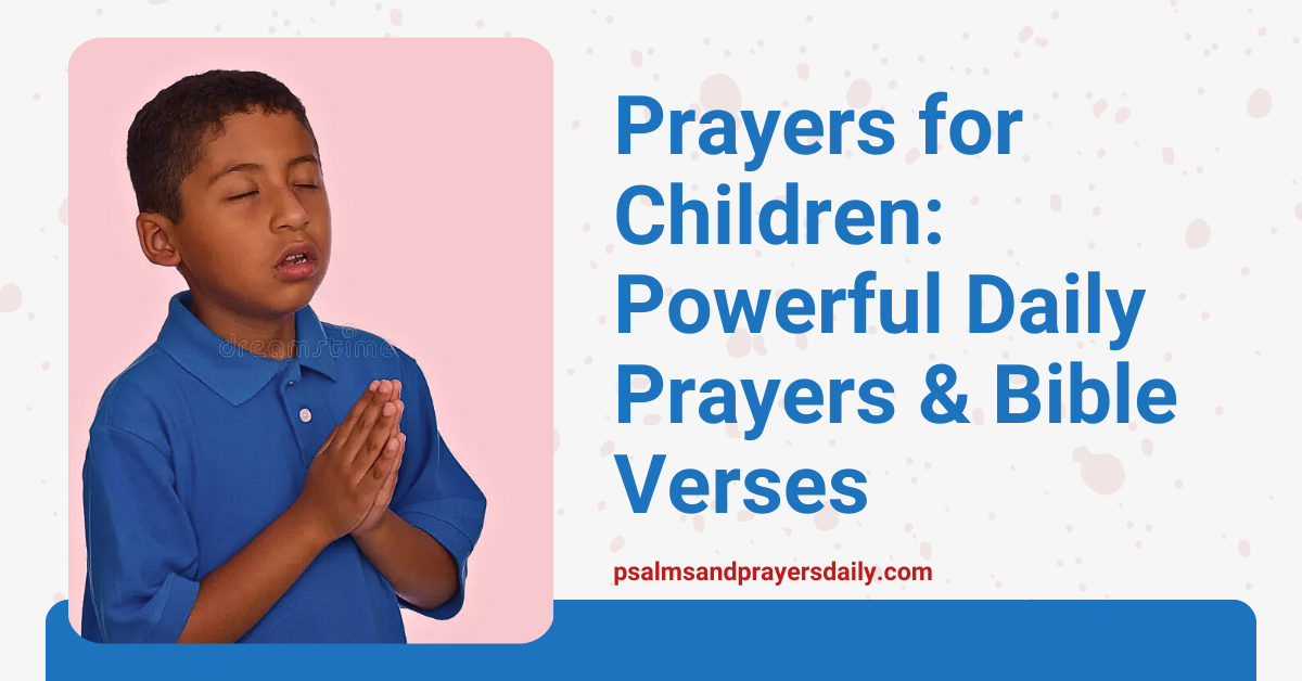 prayers for children