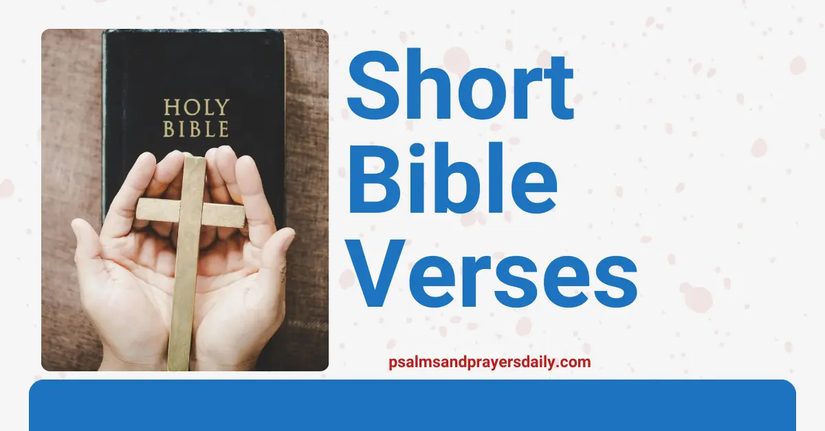 short bible verses
