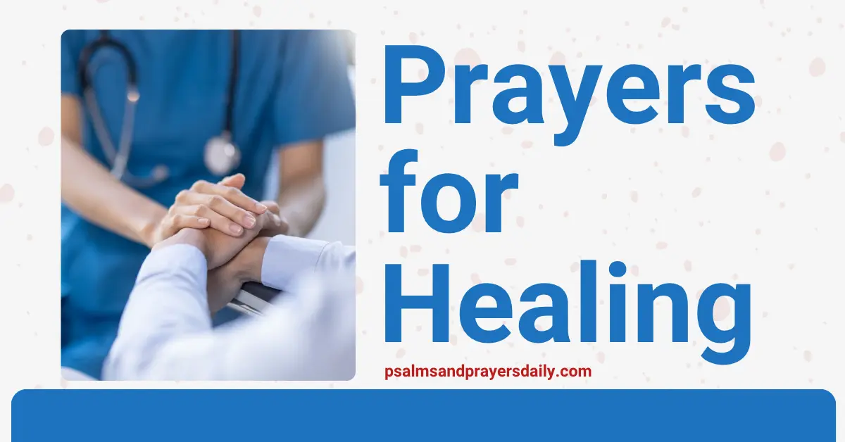 prayers for healing
