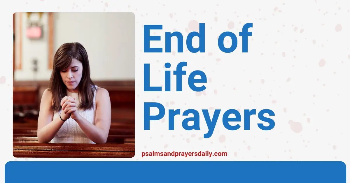 end of life prayers