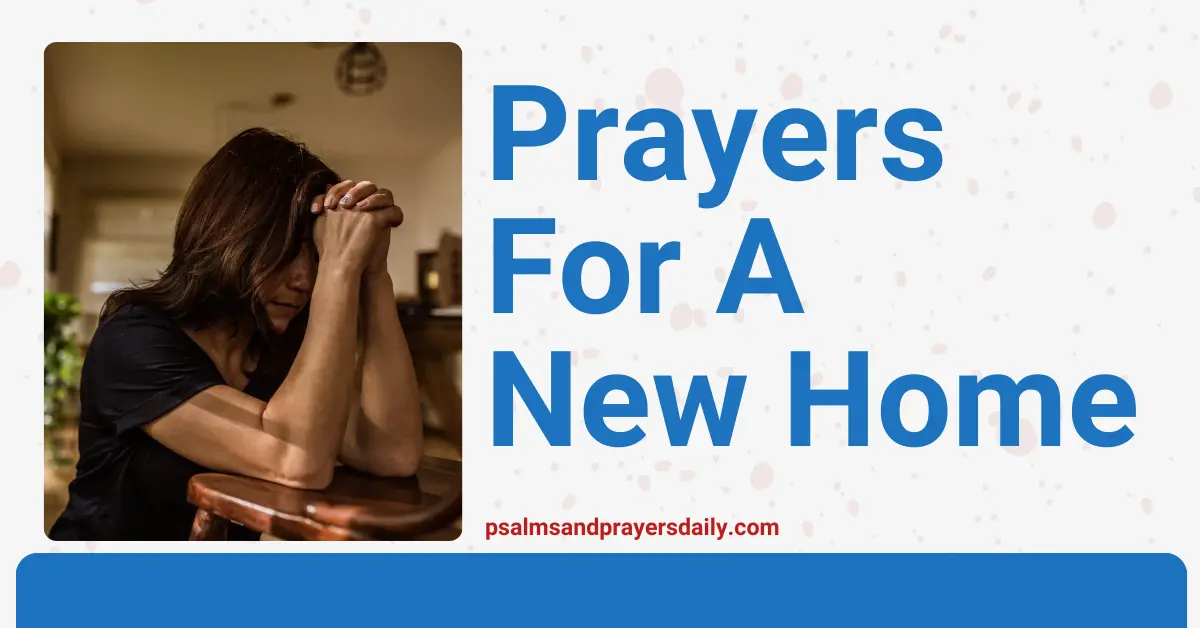 prayers for a new home