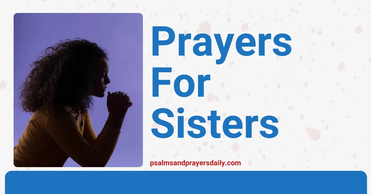 prayers for sisters