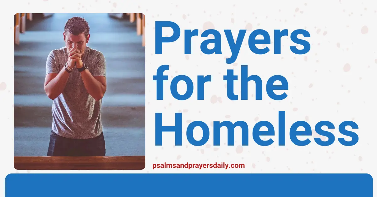 prayers for the homeless